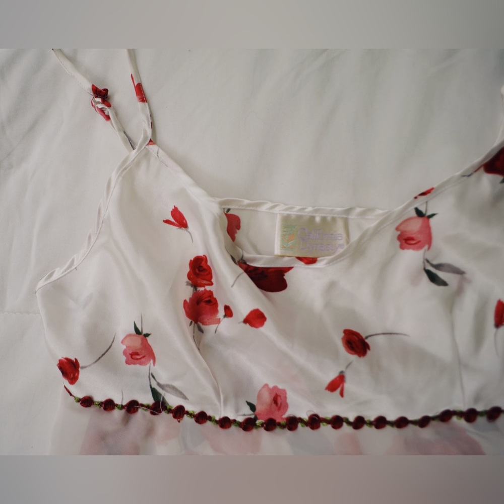 Dainty vintage lingerie top